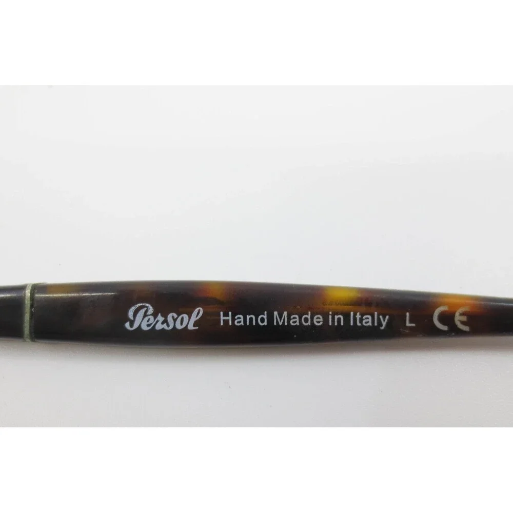 Persol 3092-V 9015 Havana Tortoise Round Eyeglasses Frames 50-19-145 Italy